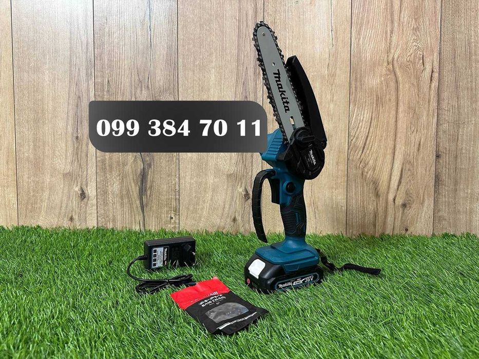 Пила аккумуляторна makita міні 15см макіта мини пила сучкорез 1 АКБ 6А