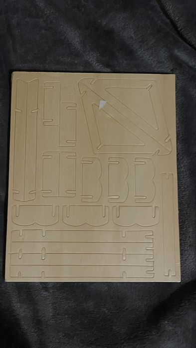 дерев'яний 3д конструктор