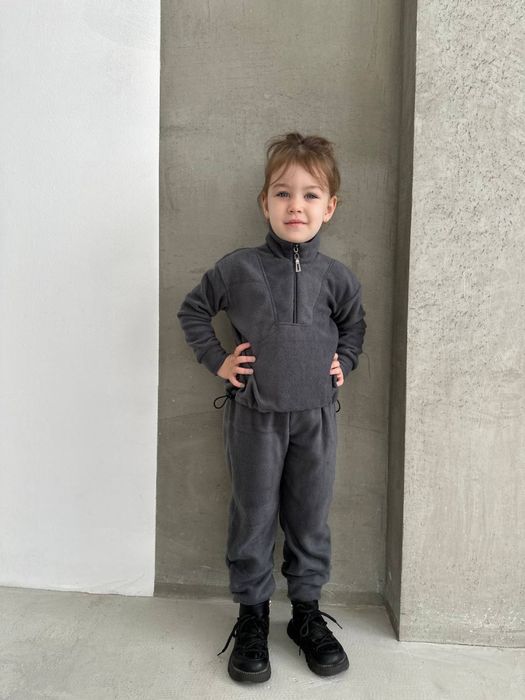 Дитячий флісовий спортвний костюм