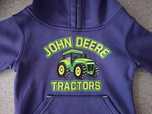 John deere tractors bluza dla dziecka chłopczyk 12 miesięcy traktor