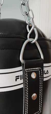 Saco de boxe FILA com suporte de parede