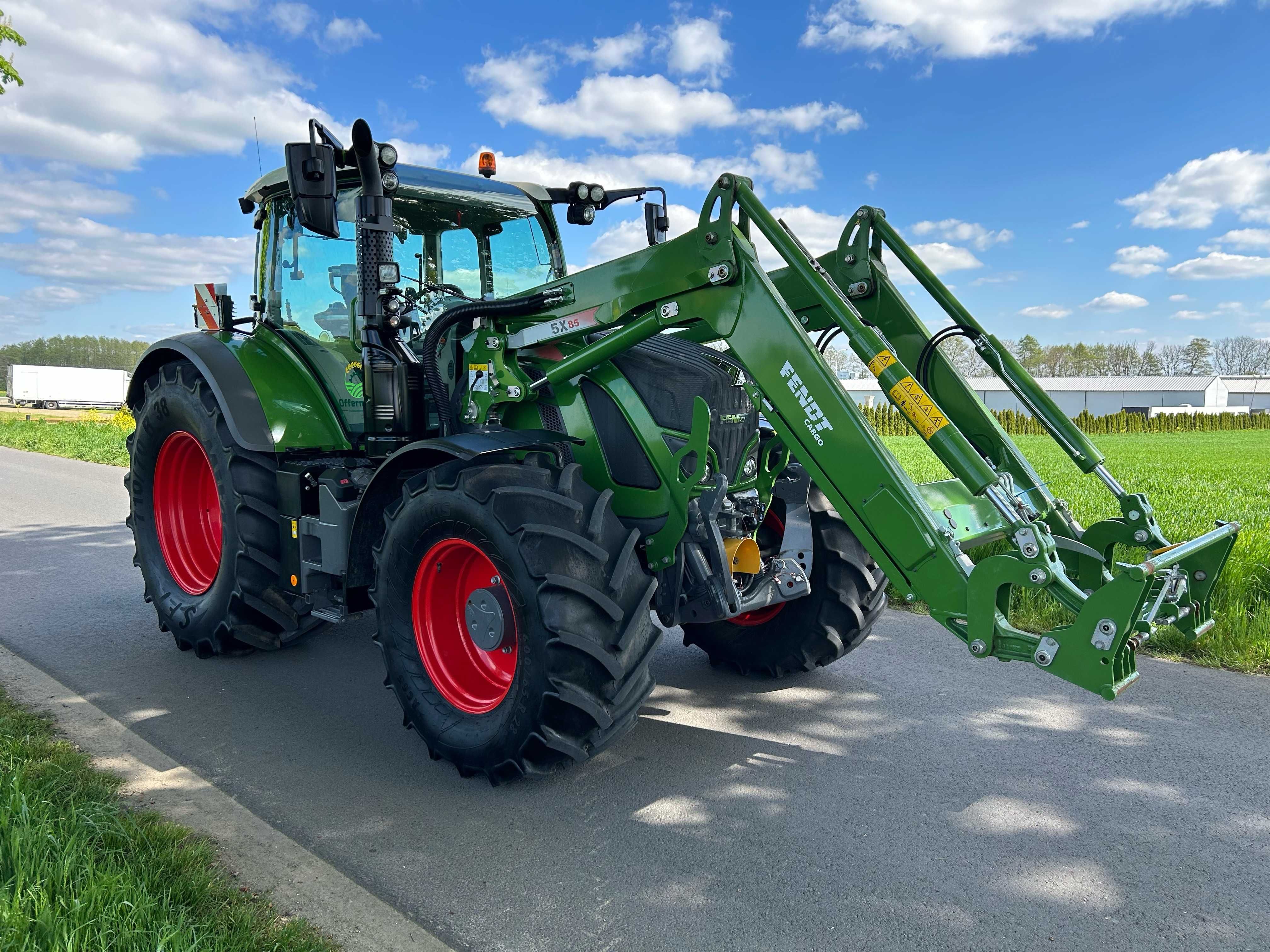 Fendt 718 Vario 2021 rok  z ładowaczem 5x85