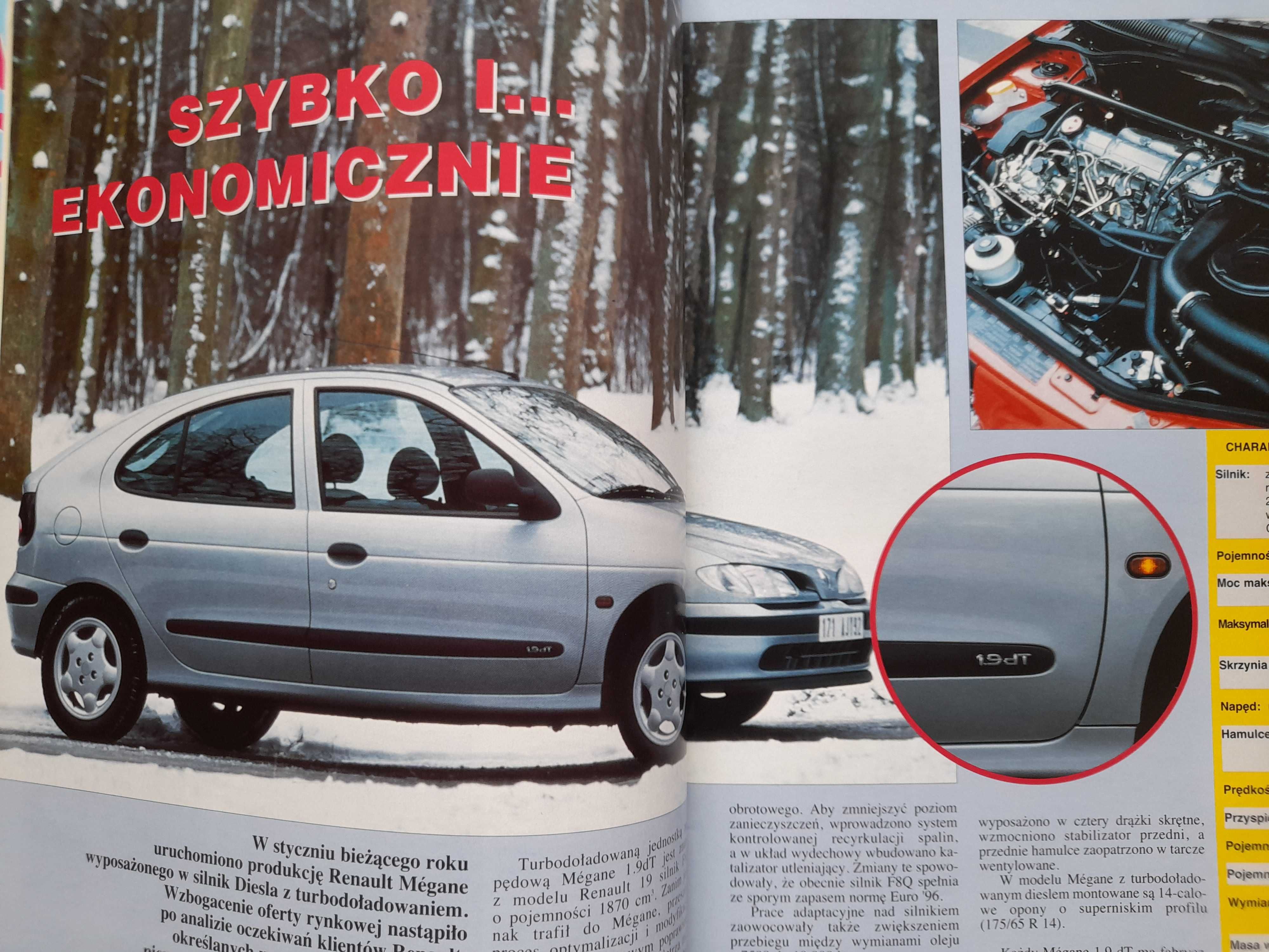 RENAULT Clio, Megane Scenic, Laguna, Argos magazyn 1996