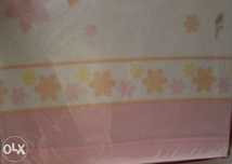 Jogo de Cama Nórdico Estampado Solteiro Rosa com flores