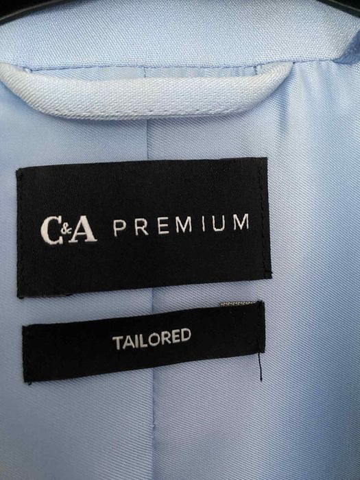 Marynarka żakiet żakiecik c&a błekitna 48 tanio