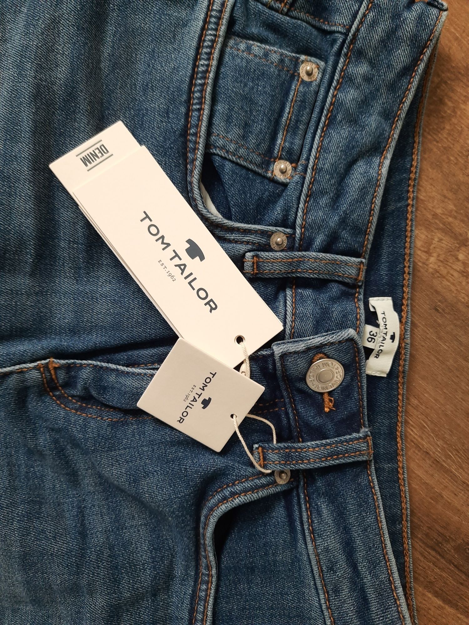 Spódnica jeansowa TOM TAILOR DENIM r.36 (nowa)