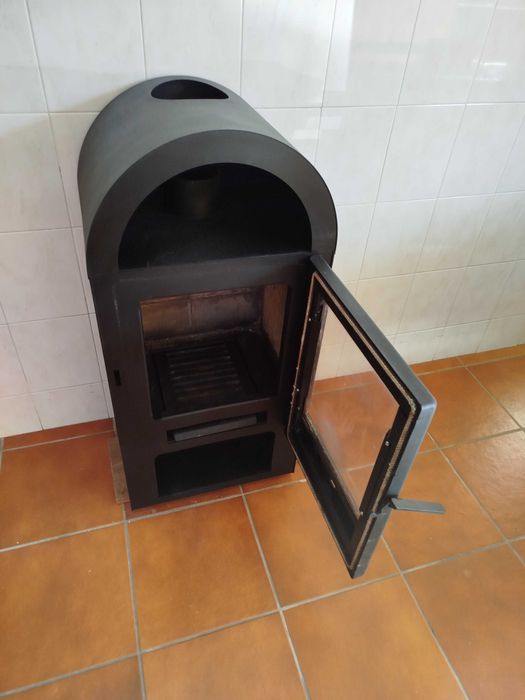 Salamandra de aquecimento a lenha