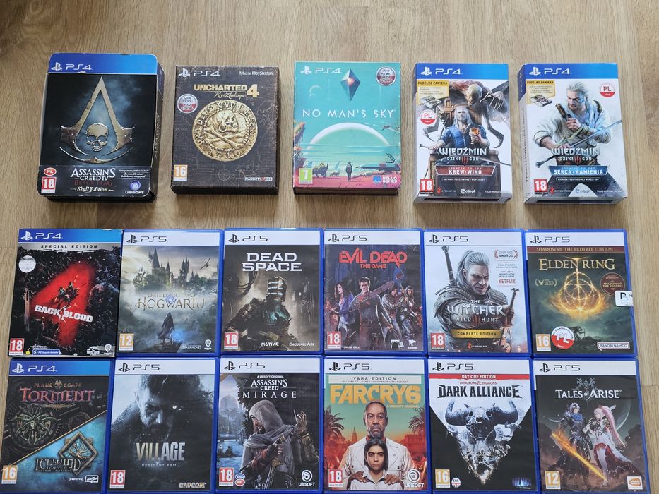 Gry na PlayStation 4 PlayStation 5 polskie wersje! Ps4 Ps5
