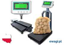 Waga magazynowa do 150kg 45x60cm sklepowa elektroniczna platformowa