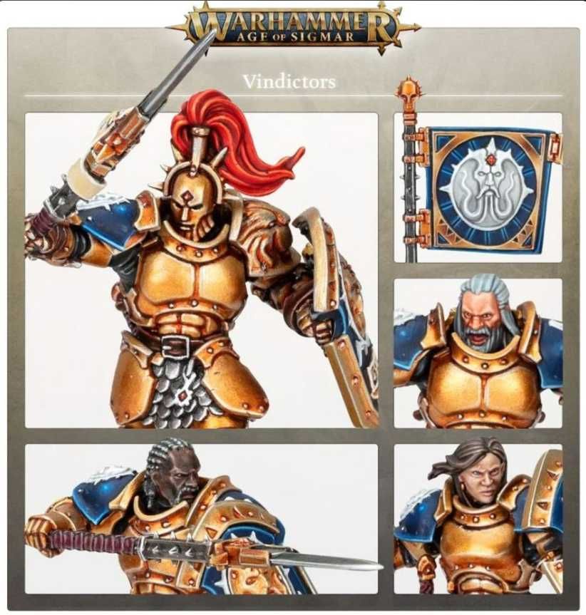 Stormcast Eternals Vindictors Warhammer Age of Sigmar