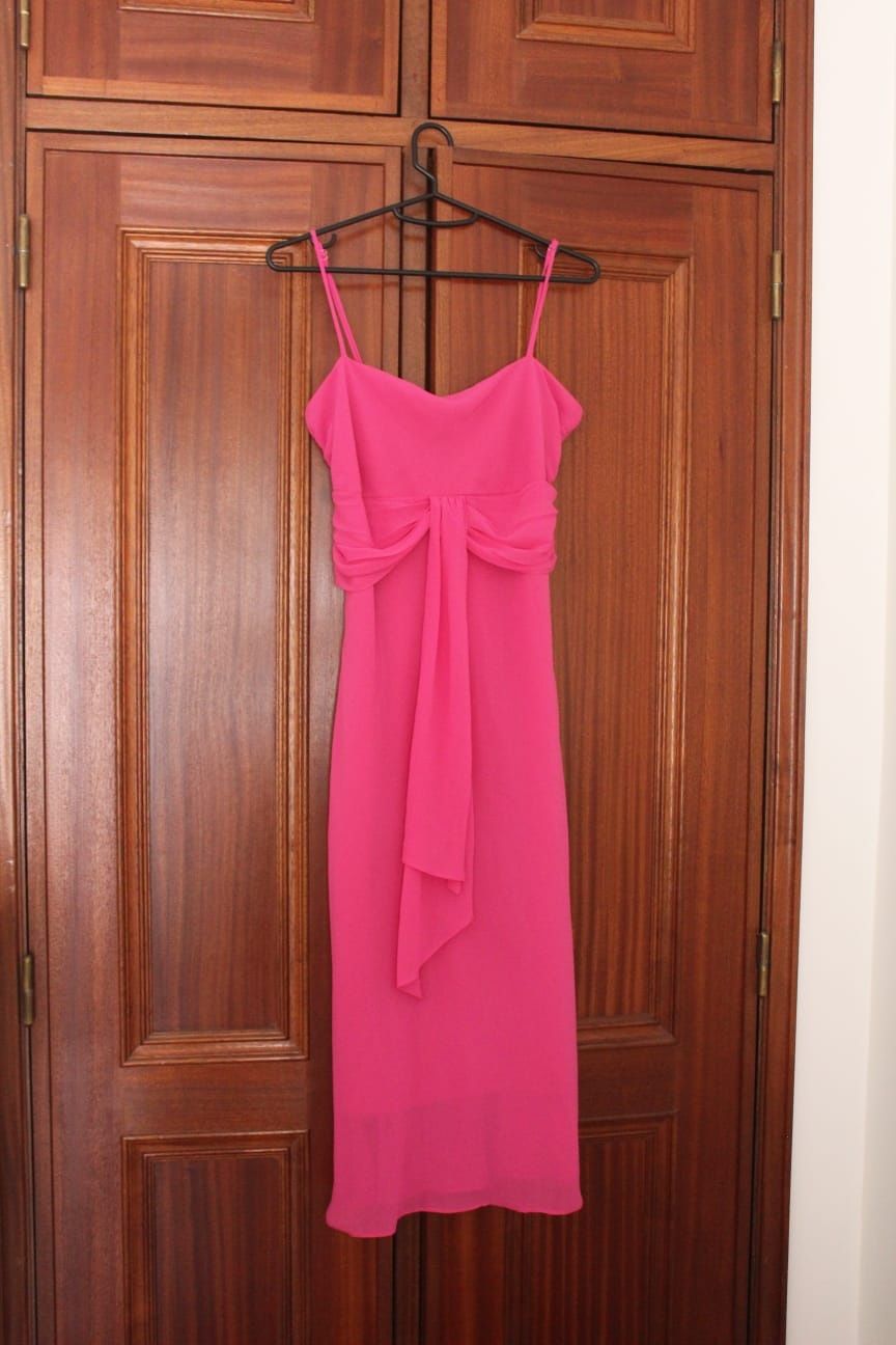 Vestido cor de rosa S