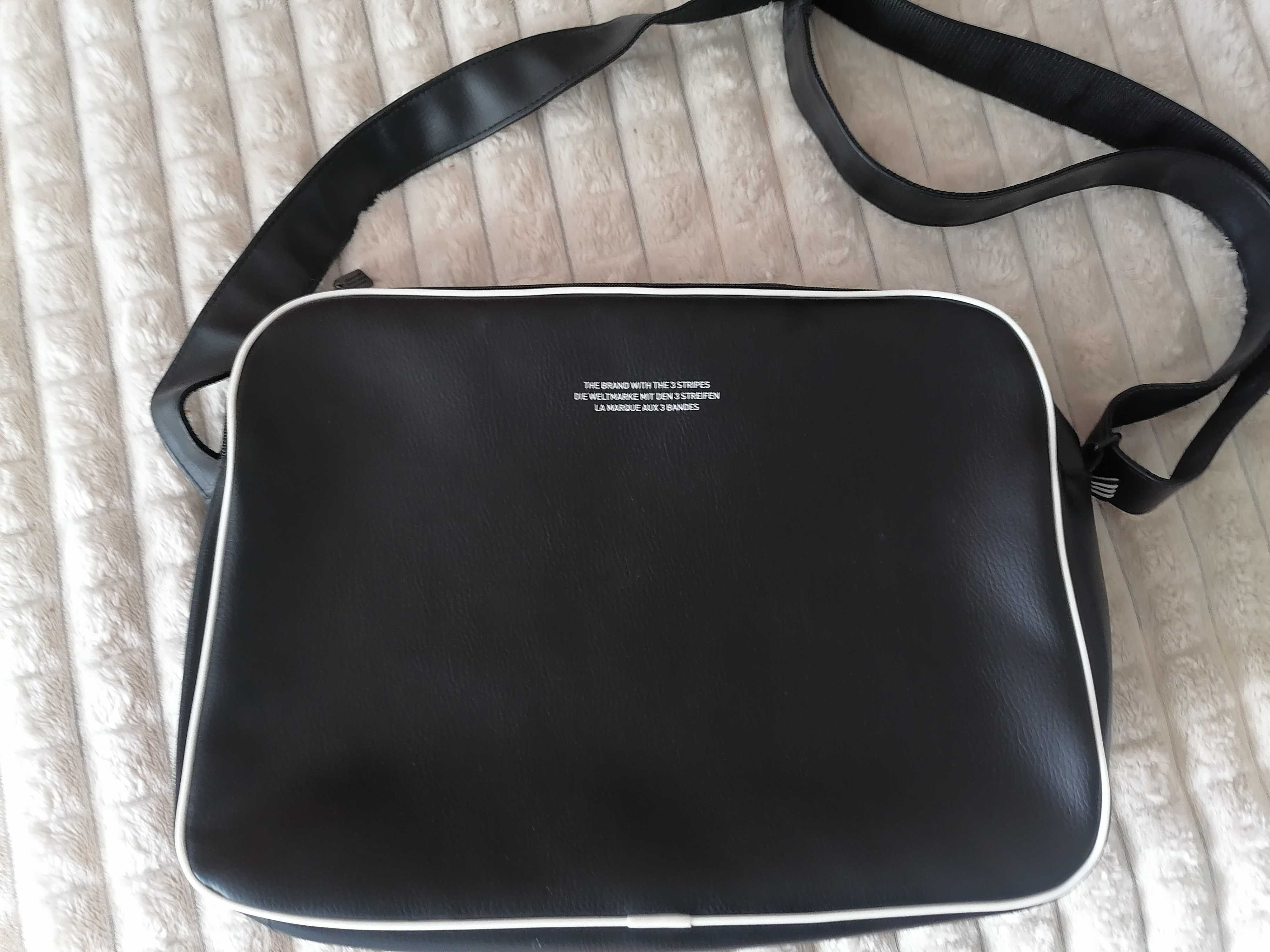 Torba adidas skórzana