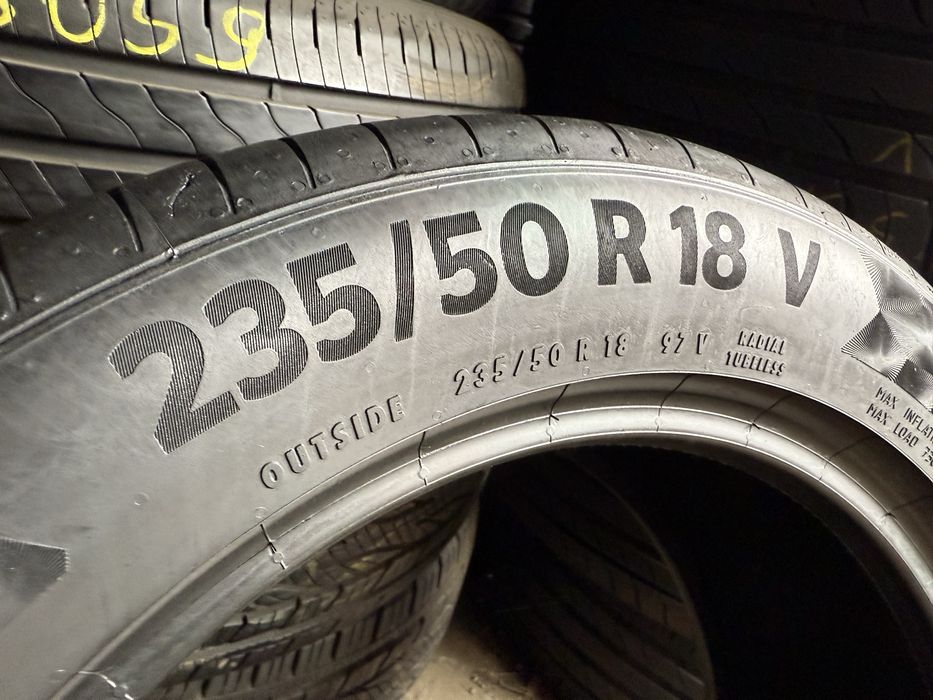 Літні шини 235/50 R18 Continental PremiumContact 6 2шт. 90% 2022