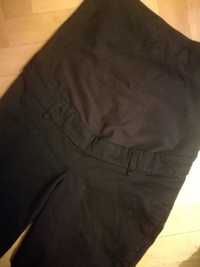XS H&M Spodnie ciążowe rybaczki 3/4 Granatowe 34