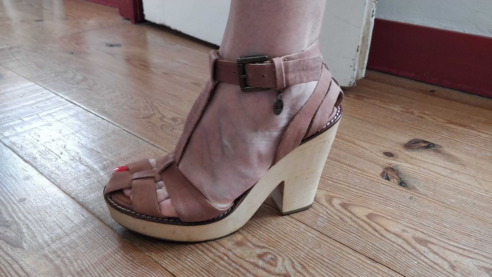 Sapatos de Mulher em pele