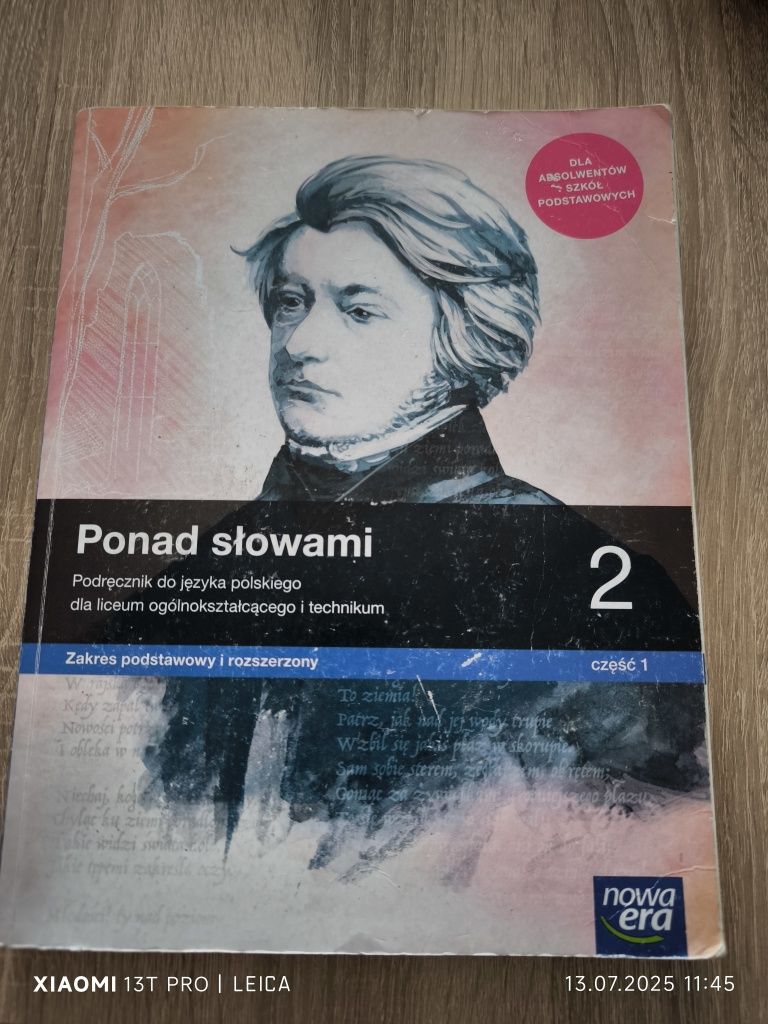 Podręczniki do klasy drugiej szkoły średniej