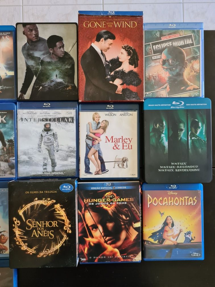 Lote 14 Filmes Blu-Ray (Vendo também individualmente)