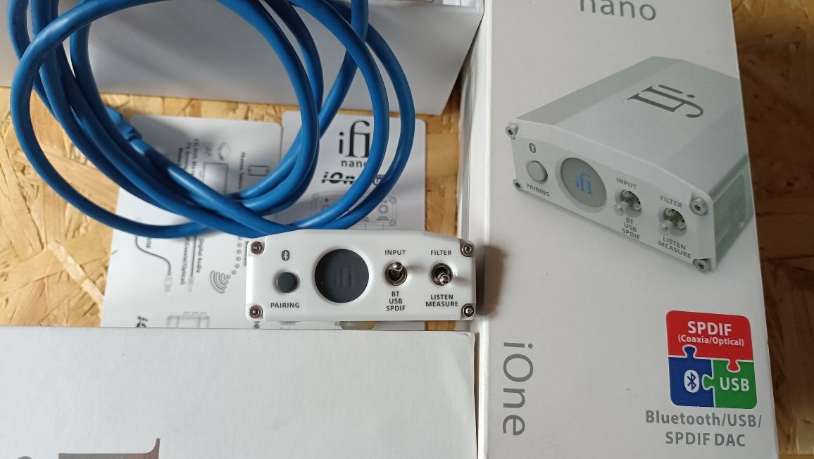 USB Bluetooth DSD SPDIF DAC Цап converter iOne от английской IFI