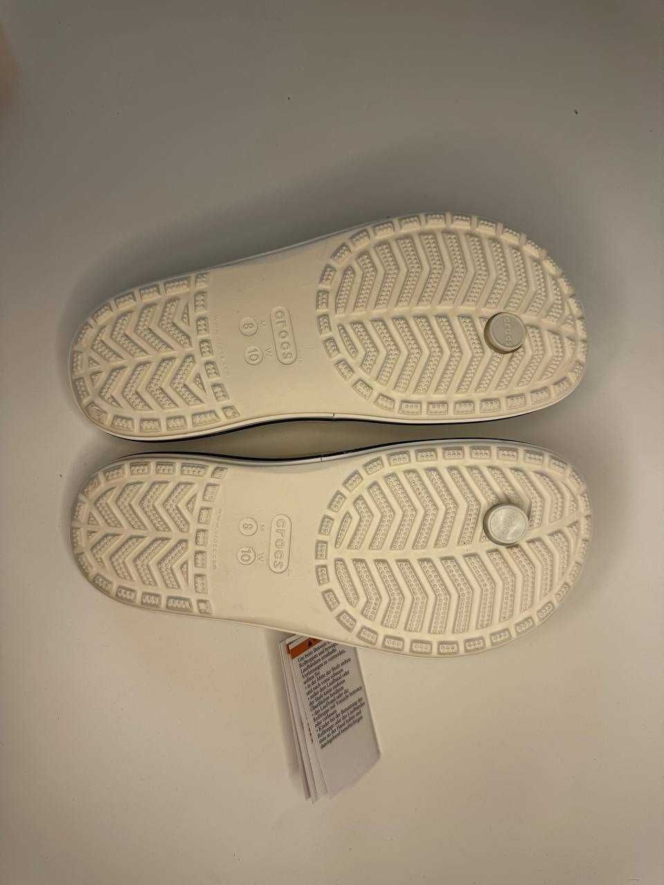 Crocs Bayaband flip White Крокси M8/W10 40-41 см Уцінка! №10134