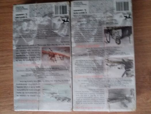 Conjunto de 2 Cassetes VHS Colecao Diario da II Guerra Mundial