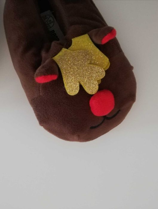 Pantufas infantis "rena" - em excelente estado! Tam.30 - 31