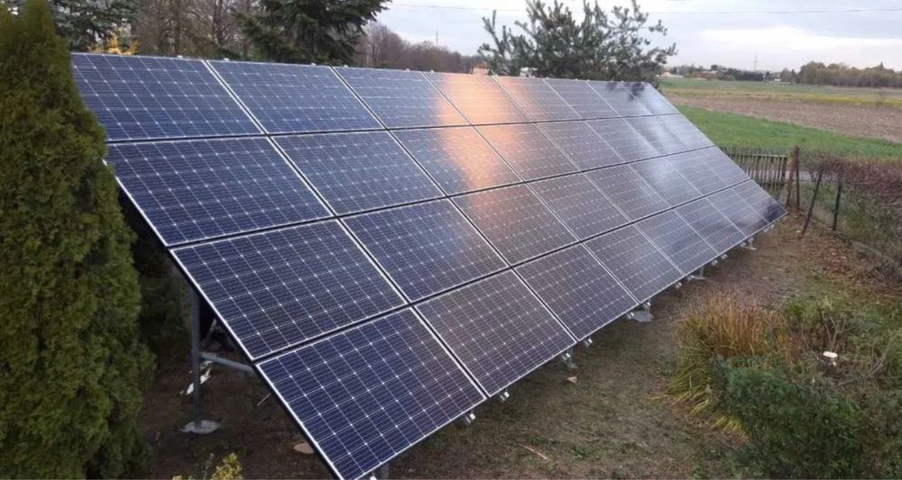 Сонячна електростанція СЕС Встановлення сонячних панелей монтаж