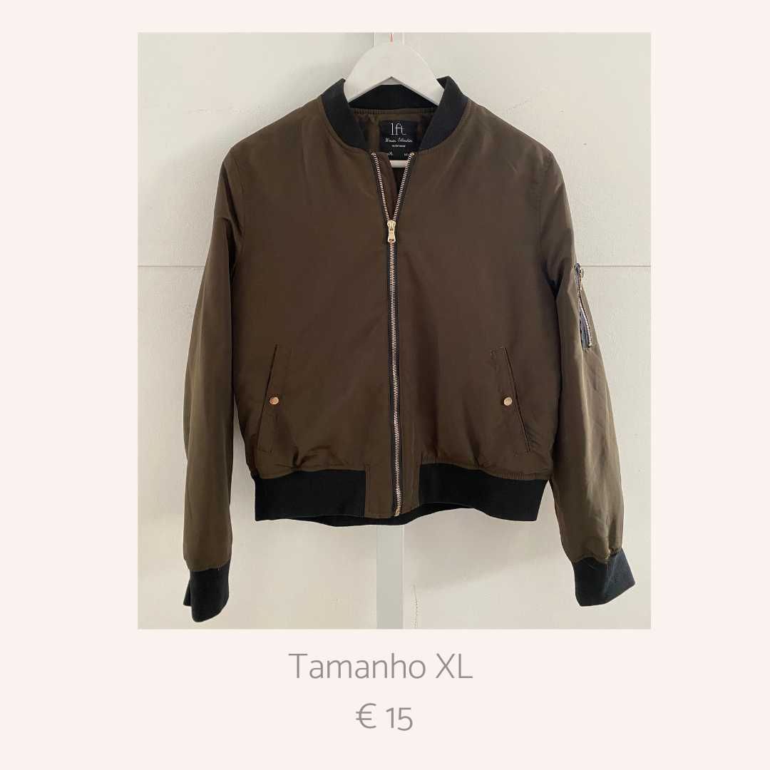 Casacos Bomber Jacket Variados