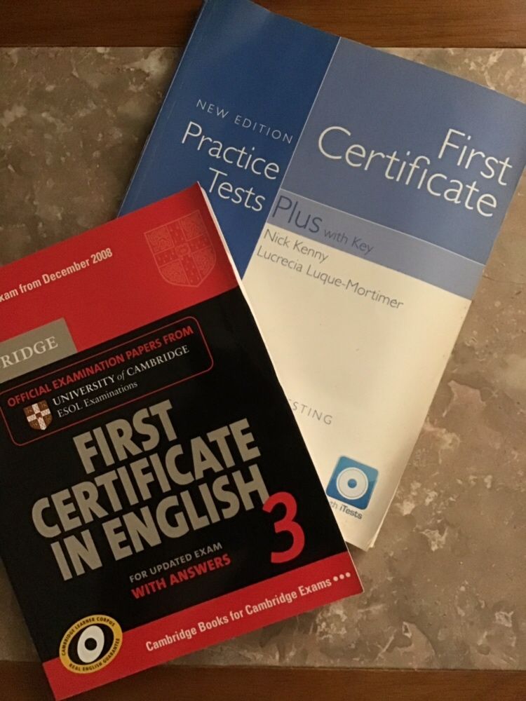 Livros práticos de estudo Inglês - First Certificate