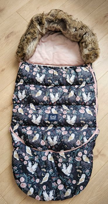 Śpiworek do wózka Combo Multi Flower + mufka firma La Millou