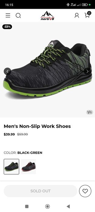 Buty Robocze NORTI V8- NOWE ( S1P) rozmiar 40