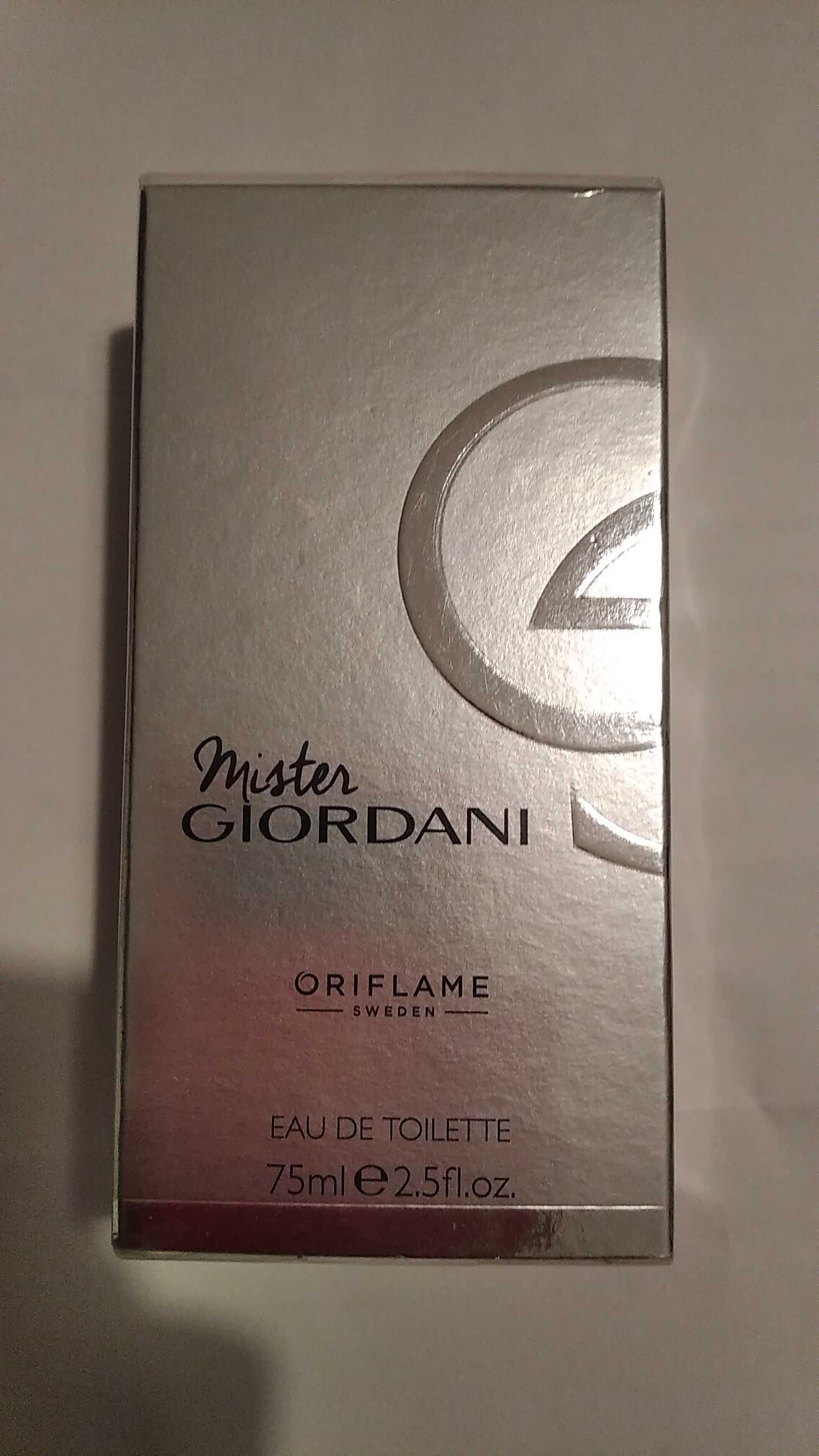 Eau de Toilette Mister Giordani