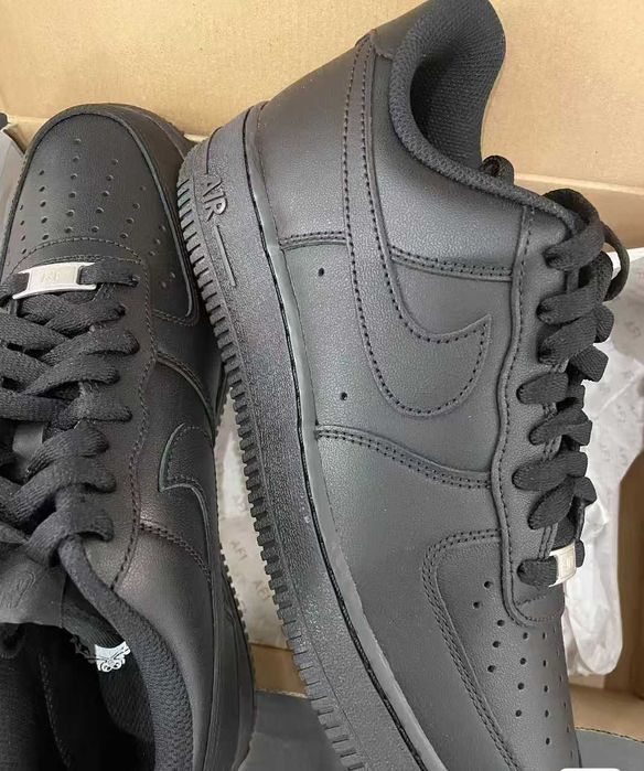 Buty Trampki NikeAir_Force_1_Low _07_Black_R.43