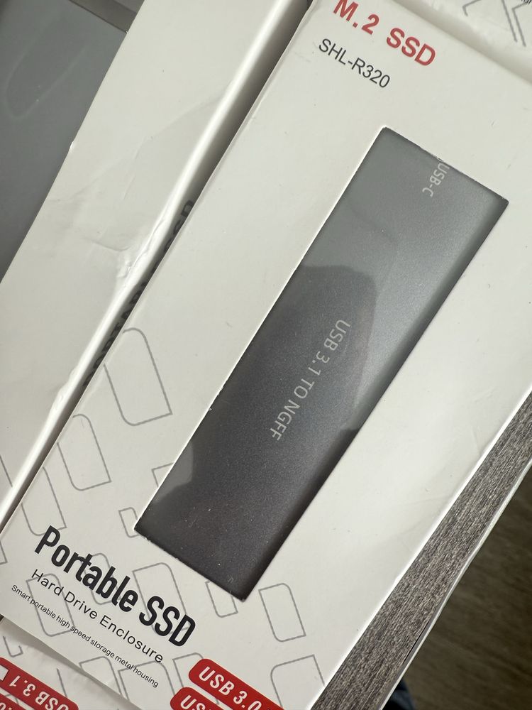 Зовнішня кишеня M.2 SSD ngf SATA type c диска карман m2 type-c метал