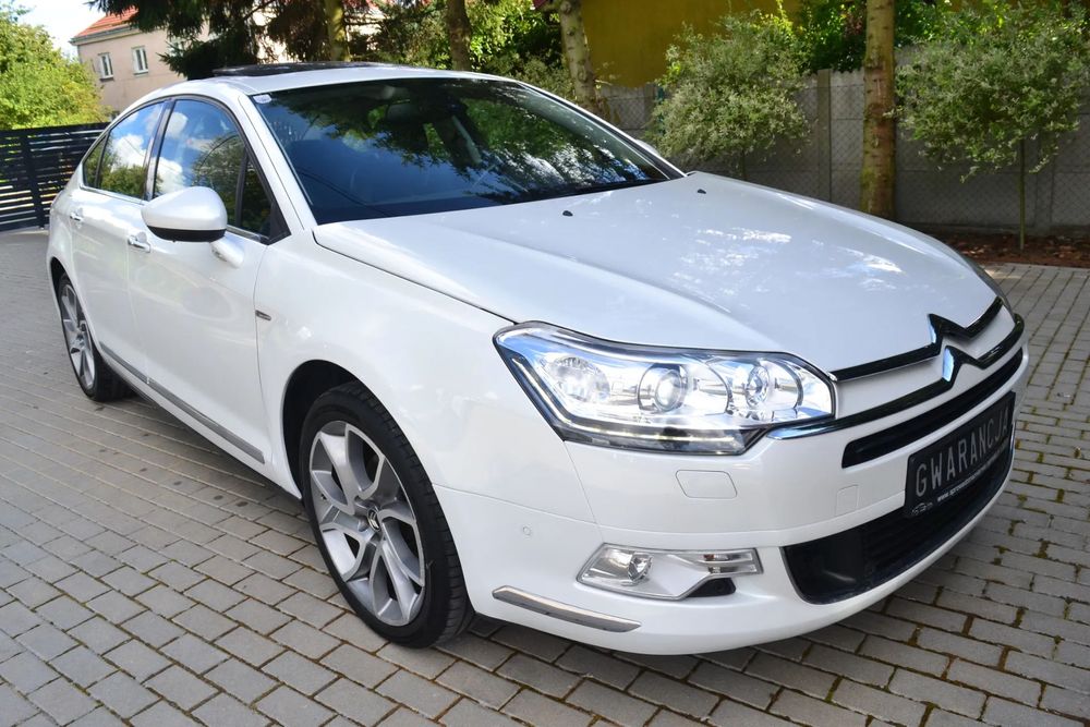 Citroën C5 Piękna Maxx Opcja Biała Perła*Exclusive*Automat*Szyberdach*Navi*Masaże