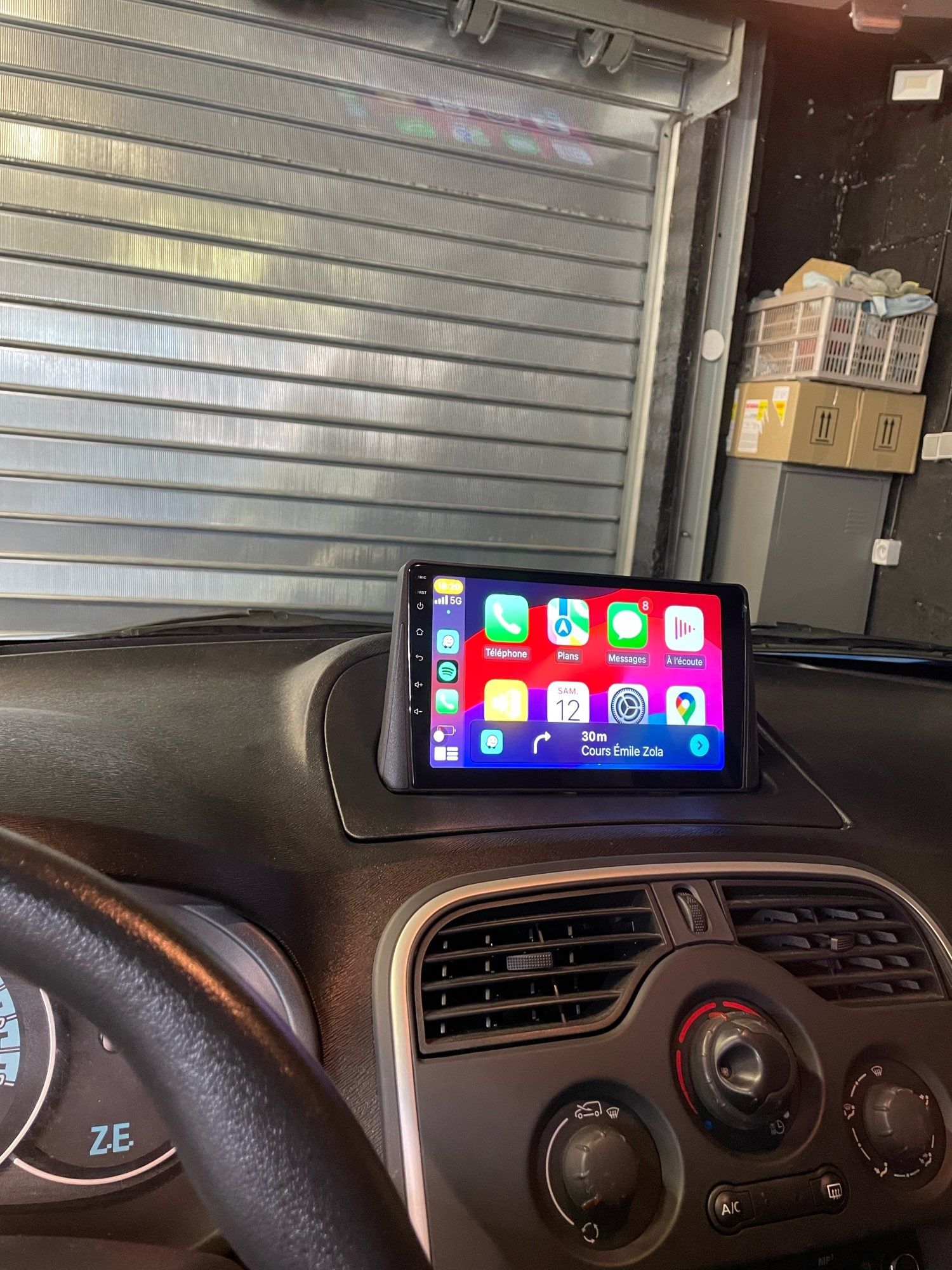 Rádio Renault Kangoo Android 13 com GPS (Novo)
