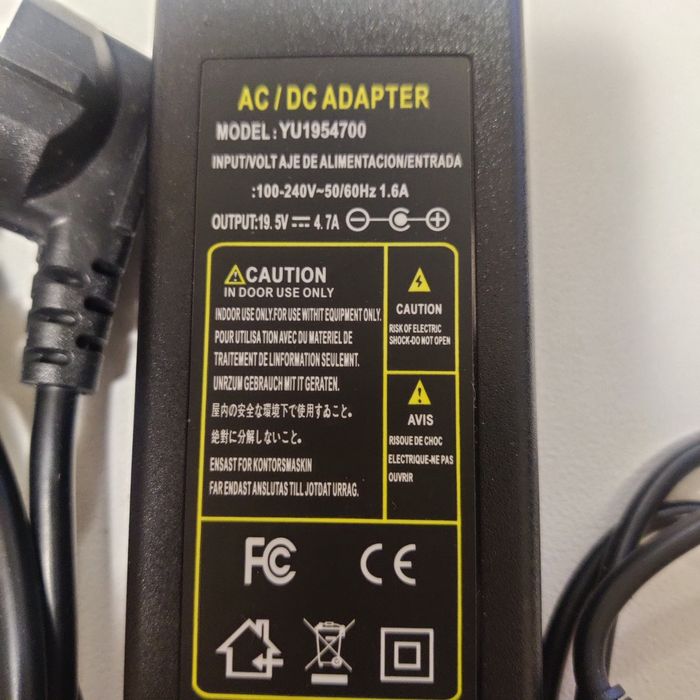 AC/DC ADAPTER для пристроїв