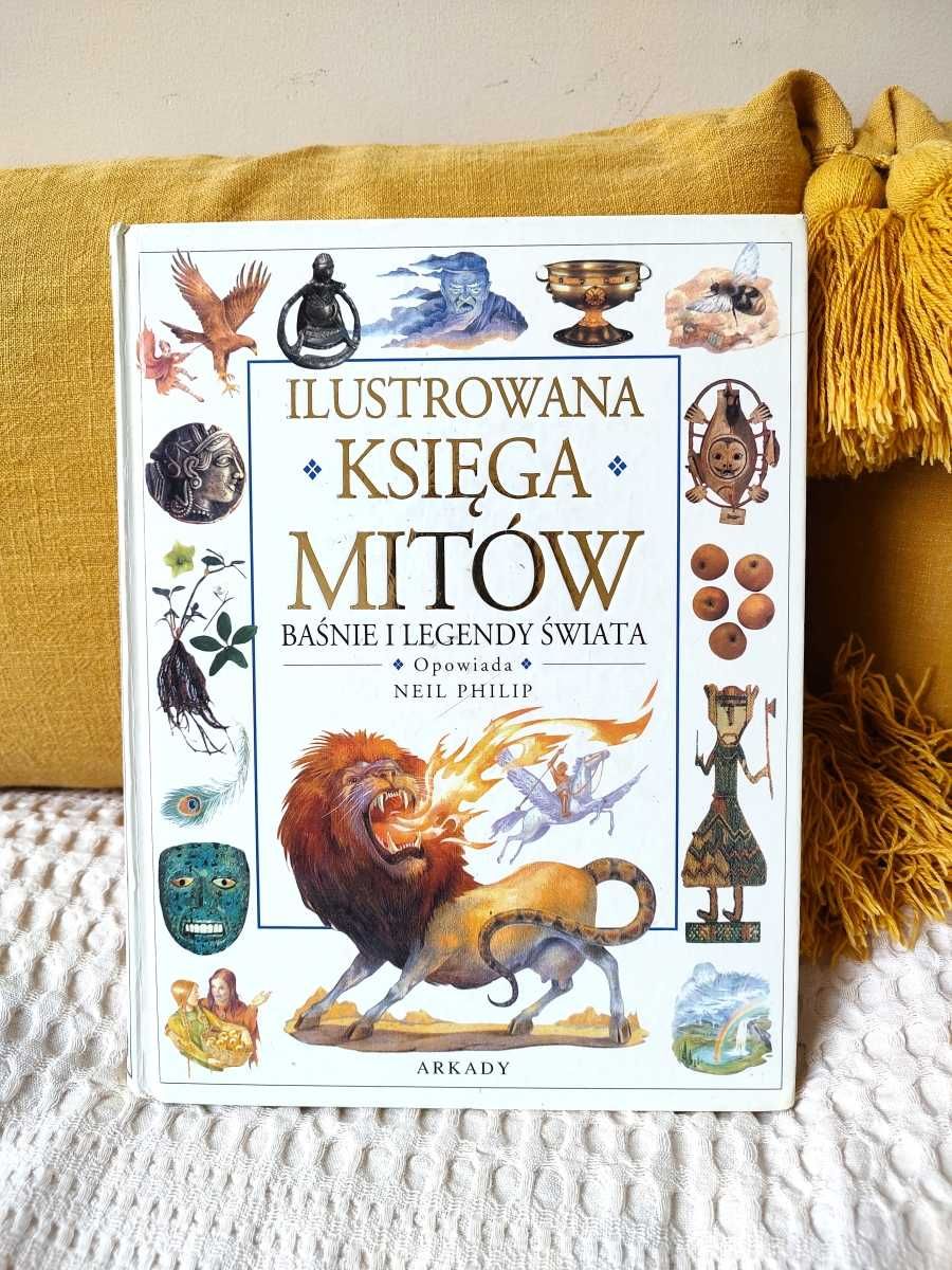 Ilustrowana księga mitów. Baśnie i legendy świata - Neil Philip