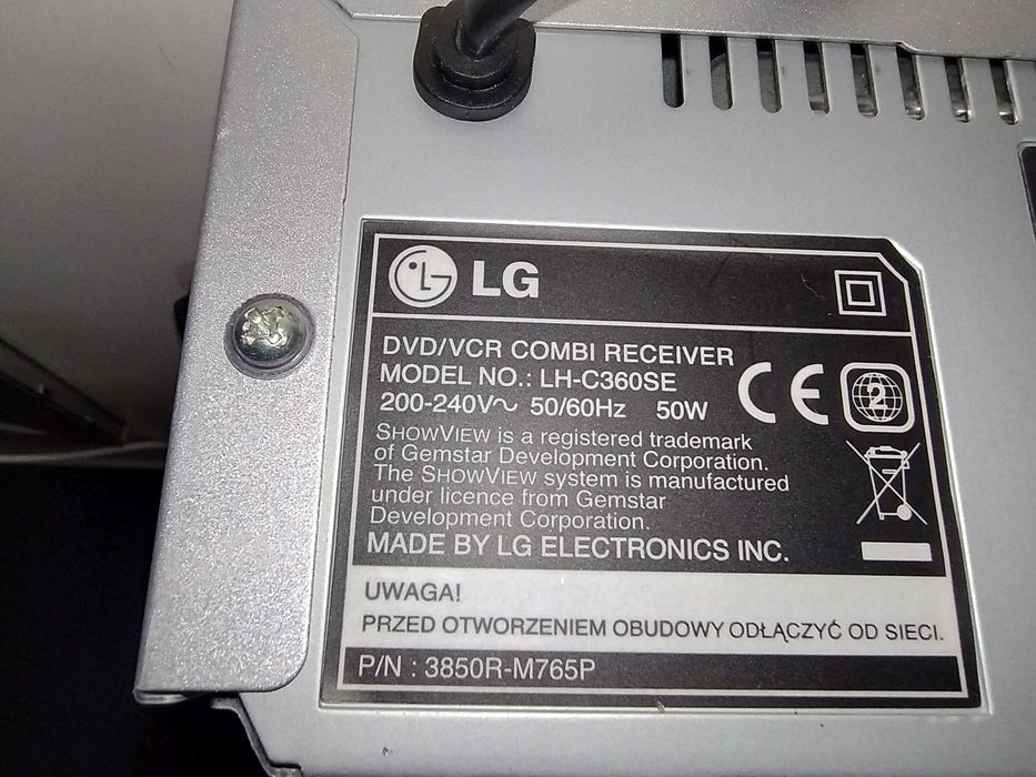 DVD/VCR Combi Receiver  LG LH360SE DVD /CD/Radio/VHS