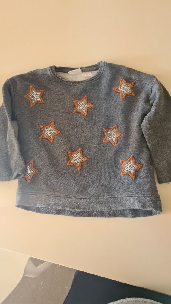 Sweatshirt com estrelas,Zara, 3-4 Anos