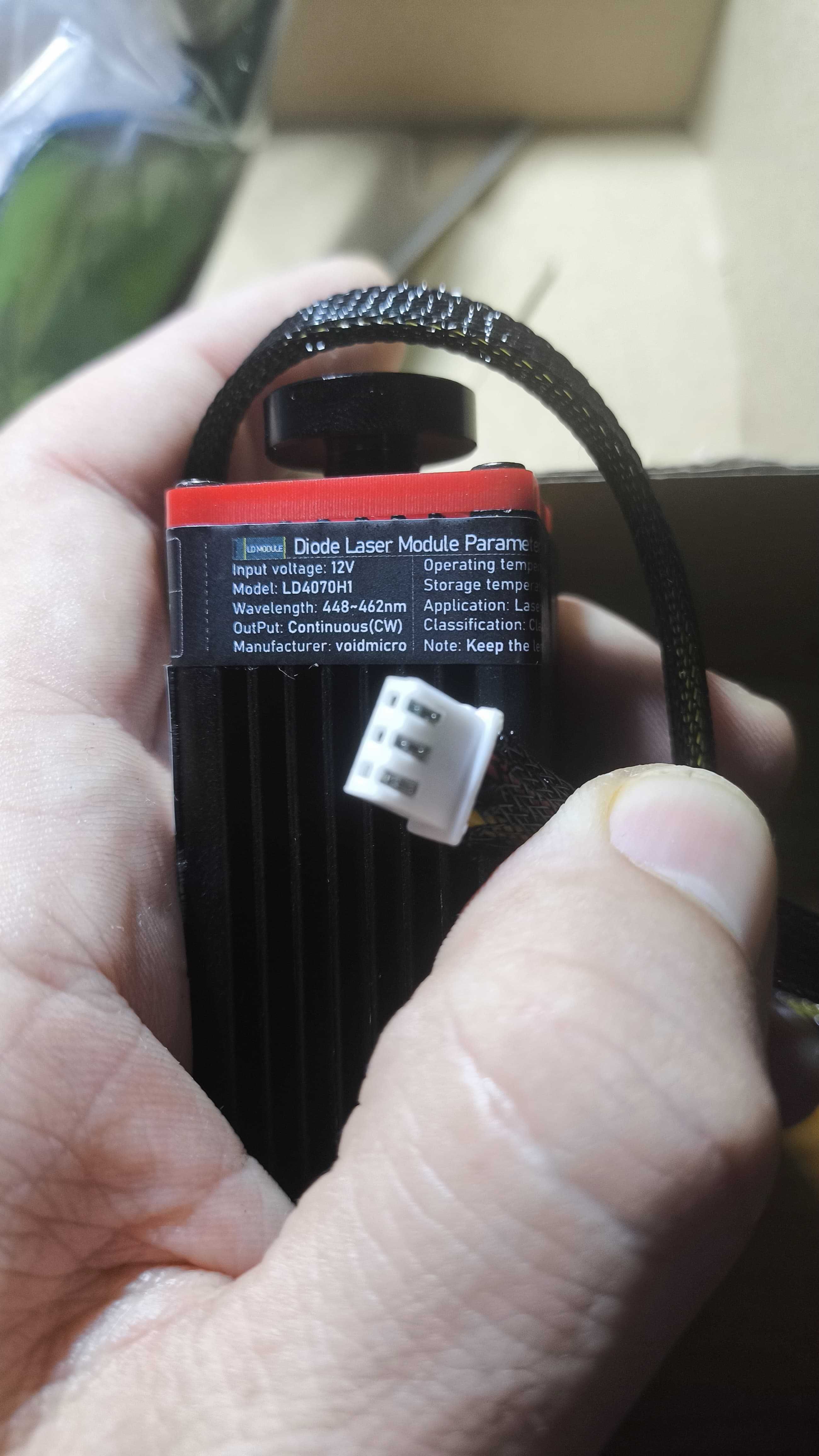 Módulo Laser 10W 450nm azul