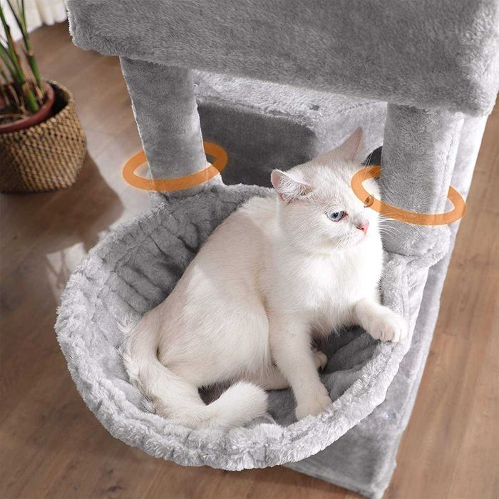 DRAPAK DLA KOTA, domek, budka, WIEŻA XXL 130cm