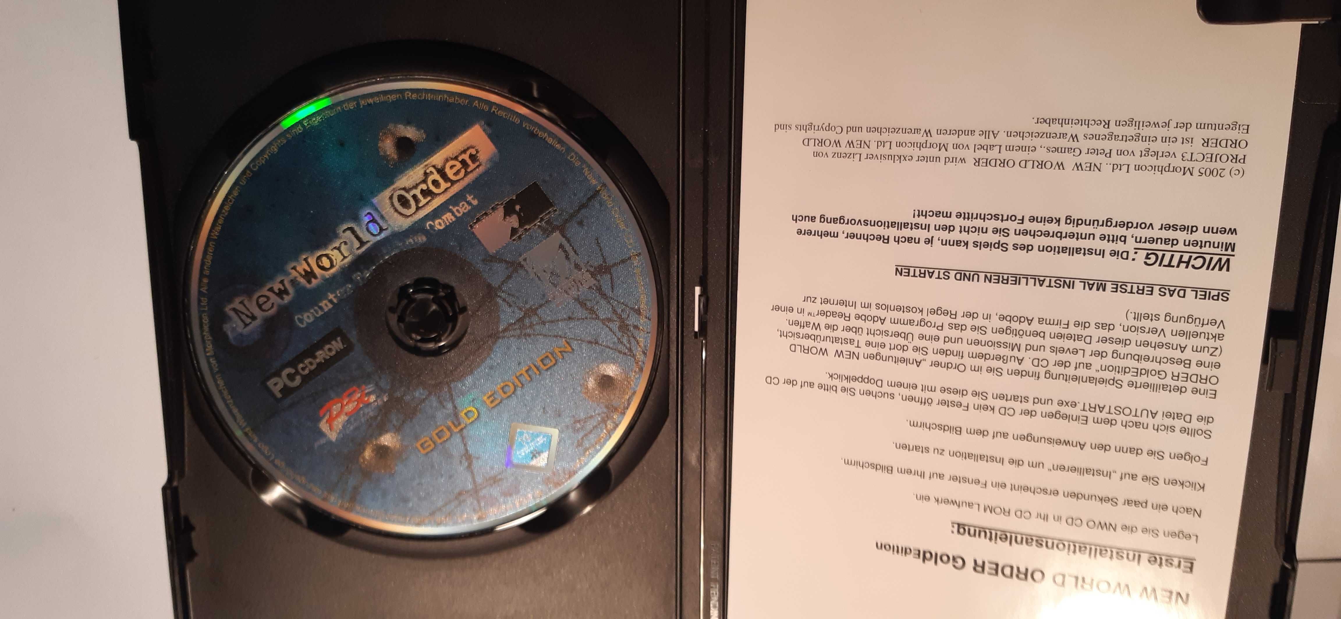 stara gra retro pc New World Order Walcz z Terroryzmem PC