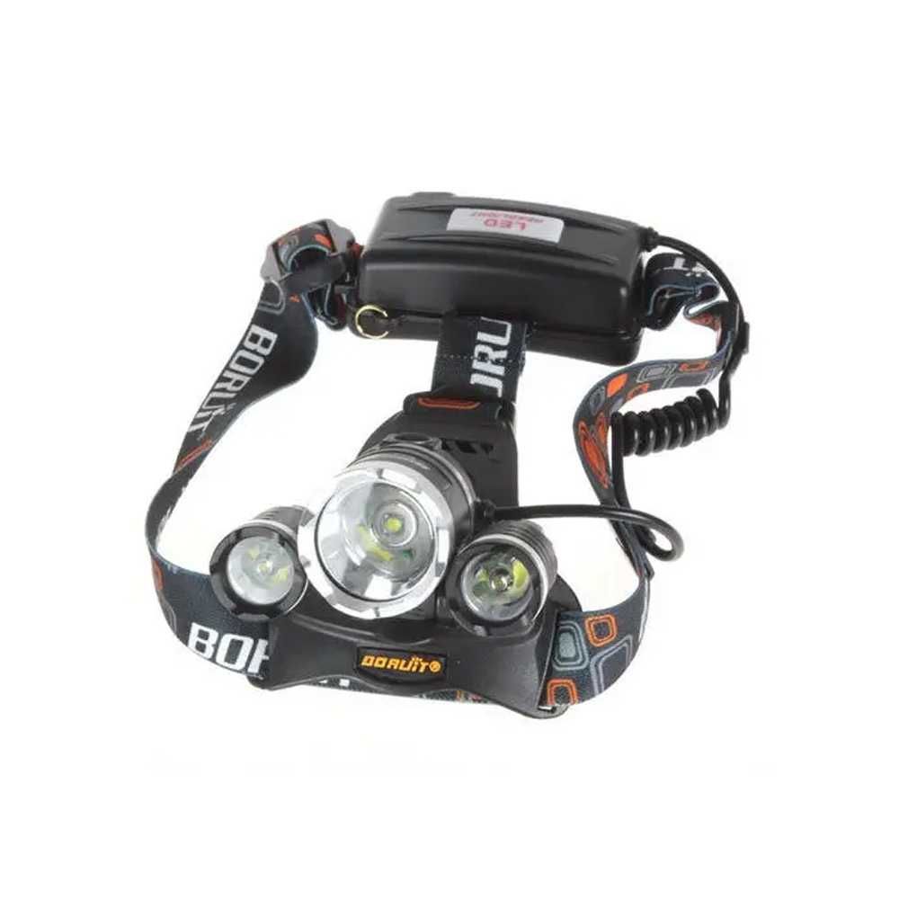 Мощный налобный фонарь Police Bailong RJ 3000 / Фонарь налобный