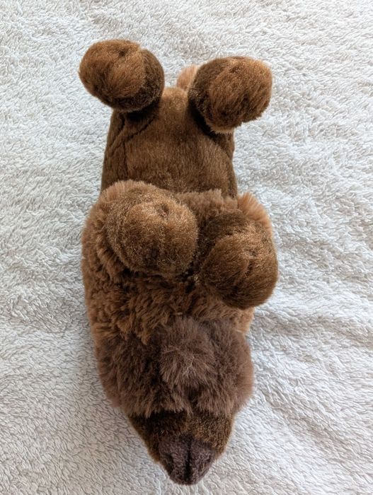 Brązowa maskotka żubr Gang Swojaków Słodziaków jak nowa