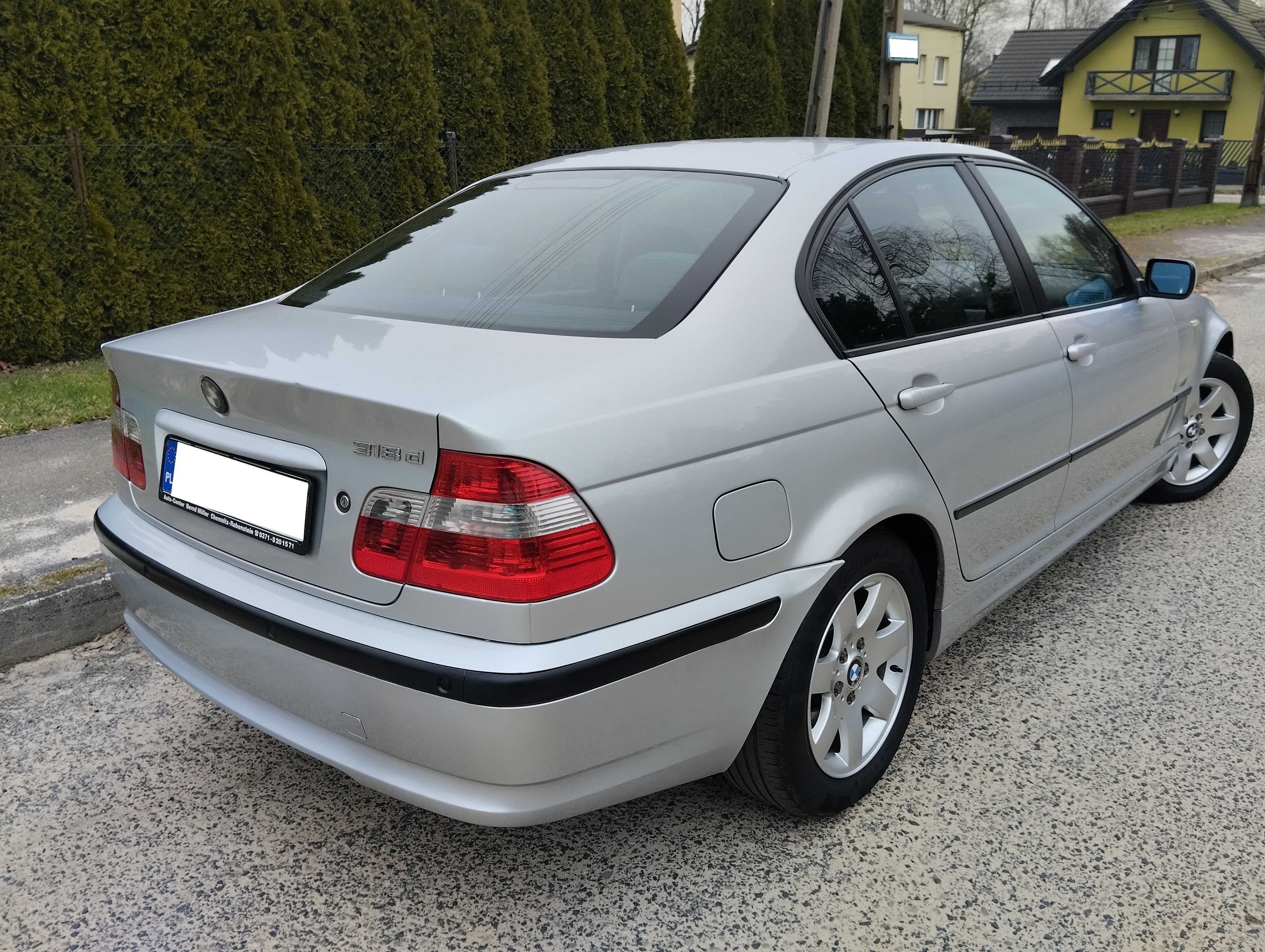 BMW 3 E46 LIFT 318d Klimatronic Ładna blacha Szyberdach