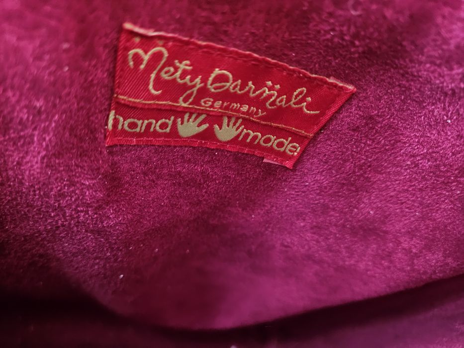 Unikatowa Torebka Metty Darmali Handmade Kuferek Różowa Nowa maxi