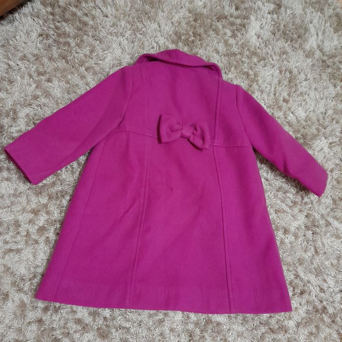 Casaco rosa 3/4 menina