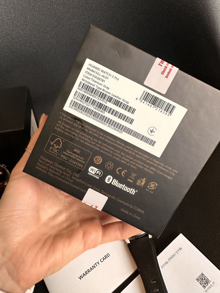 Смарт годинник HUAWEI WATCH 3 pro  classic titanium