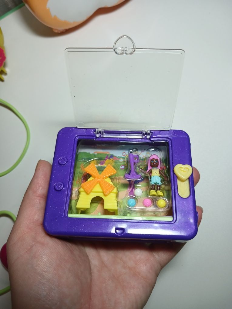 Polly pocket поллі полли покет ананас гольф лялька кукла домик дельфін