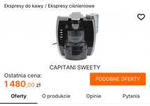 Włoski Expres do kawy CAPITANI- NOWY